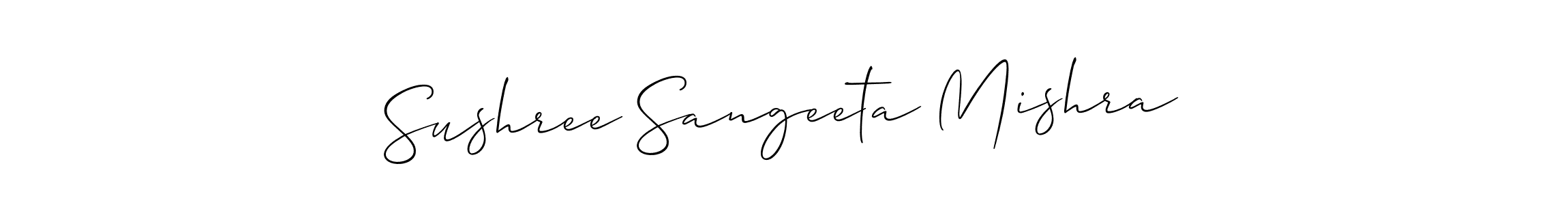 You can use this online signature creator to create a handwritten signature for the name Sushree Sangeeta Mishra. This is the best online autograph maker. Sushree Sangeeta Mishra signature style 2 images and pictures png