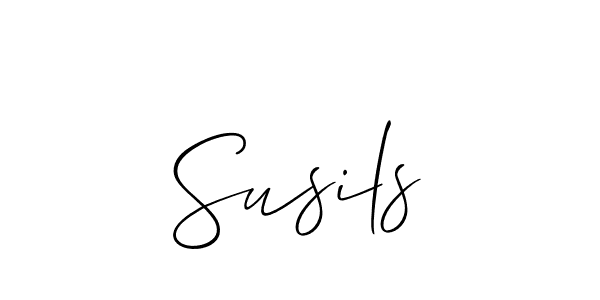 See photos of Susils official signature by Spectra . Check more albums & portfolios. Read reviews & check more about Allison_Script font. Susils signature style 2 images and pictures png