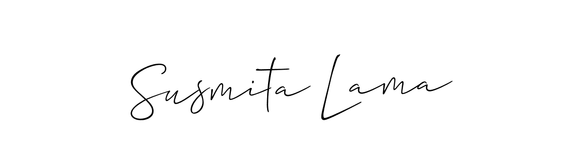 See photos of Susmita Lama official signature by Spectra . Check more albums & portfolios. Read reviews & check more about Allison_Script font. Susmita Lama signature style 2 images and pictures png