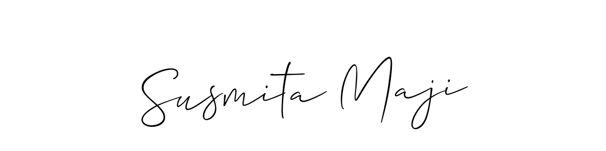 Make a beautiful signature design for name Susmita Maji. Use this online signature maker to create a handwritten signature for free. Susmita Maji signature style 2 images and pictures png