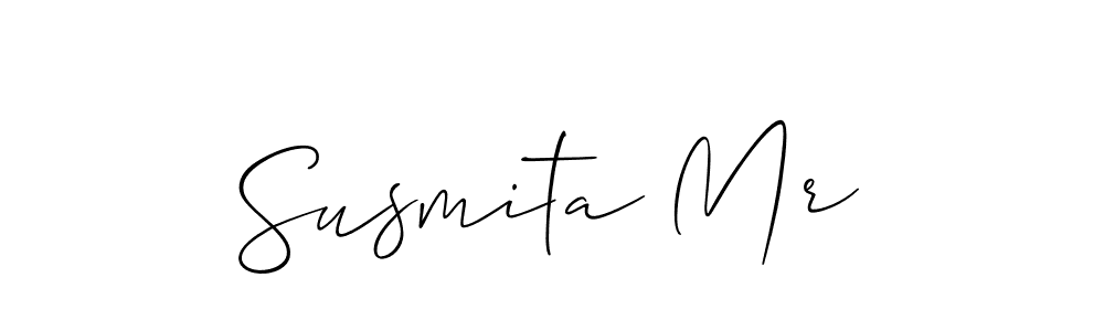 Make a beautiful signature design for name Susmita Mr. Use this online signature maker to create a handwritten signature for free. Susmita Mr signature style 2 images and pictures png