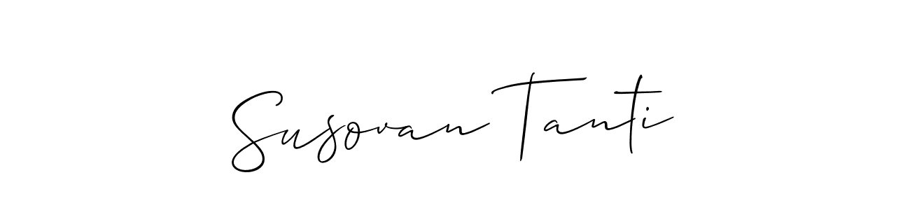 Here are the top 10 professional signature styles for the name Susovan Tanti. These are the best autograph styles you can use for your name. Susovan Tanti signature style 2 images and pictures png