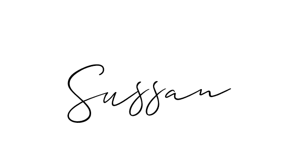 if you are searching for the best signature style for your name Sussan. so please give up your signature search. here we have designed multiple signature styles  using Allison_Script. Sussan signature style 2 images and pictures png
