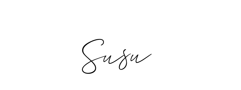 Once you've used our free online signature maker to create your best signature Allison_Script style, it's time to enjoy all of the benefits that Susu ☆ name signing documents. Susu ☆ signature style 2 images and pictures png