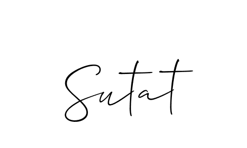 Here are the top 10 professional signature styles for the name Sutat. These are the best autograph styles you can use for your name. Sutat signature style 2 images and pictures png