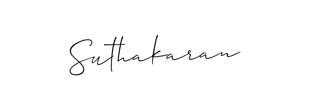 Suthakaran stylish signature style. Best Handwritten Sign (Allison_Script) for my name. Handwritten Signature Collection Ideas for my name Suthakaran. Suthakaran signature style 2 images and pictures png