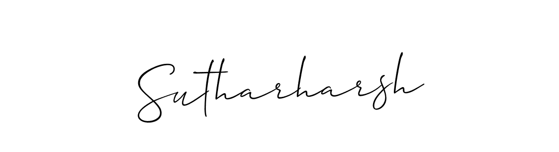 Check out images of Autograph of Sutharharsh name. Actor Sutharharsh Signature Style. Allison_Script is a professional sign style online. Sutharharsh signature style 2 images and pictures png
