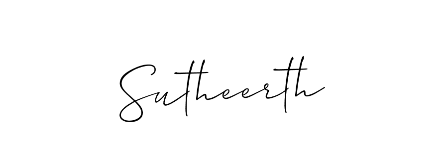 You can use this online signature creator to create a handwritten signature for the name Sutheerth. This is the best online autograph maker. Sutheerth signature style 2 images and pictures png