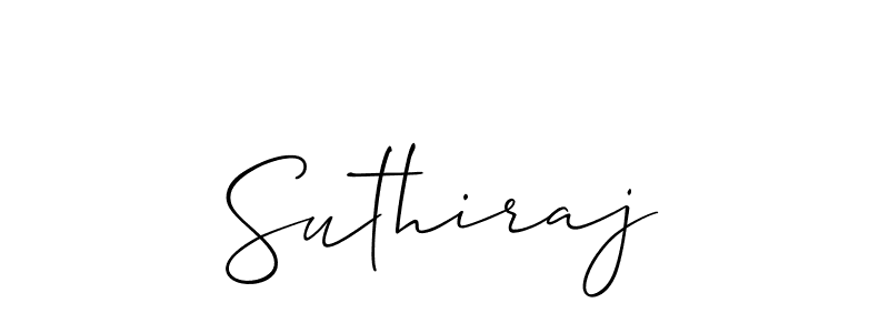 It looks lik you need a new signature style for name Suthiraj. Design unique handwritten (Allison_Script) signature with our free signature maker in just a few clicks. Suthiraj signature style 2 images and pictures png