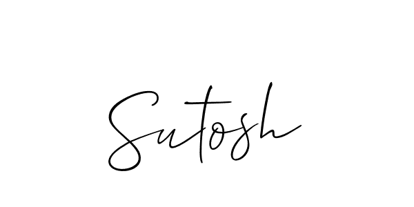 Once you've used our free online signature maker to create your best signature Allison_Script style, it's time to enjoy all of the benefits that Sutosh name signing documents. Sutosh signature style 2 images and pictures png