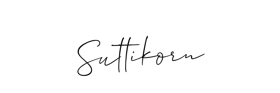 It looks lik you need a new signature style for name Suttikorn. Design unique handwritten (Allison_Script) signature with our free signature maker in just a few clicks. Suttikorn signature style 2 images and pictures png
