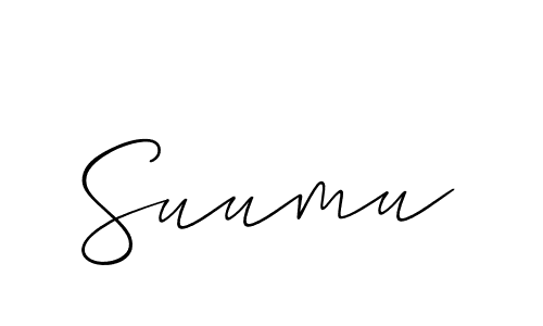 Once you've used our free online signature maker to create your best signature Allison_Script style, it's time to enjoy all of the benefits that Suumu name signing documents. Suumu signature style 2 images and pictures png