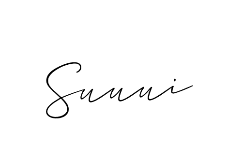 This is the best signature style for the Suuui name. Also you like these signature font (Allison_Script). Mix name signature. Suuui signature style 2 images and pictures png