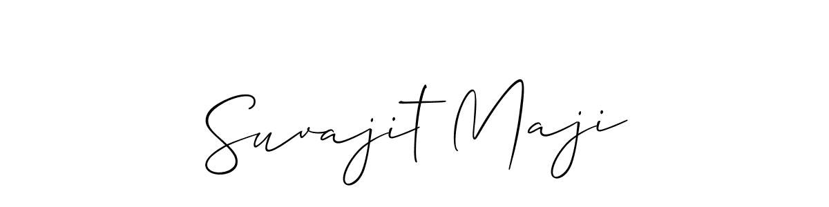 This is the best signature style for the Suvajit Maji name. Also you like these signature font (Allison_Script). Mix name signature. Suvajit Maji signature style 2 images and pictures png