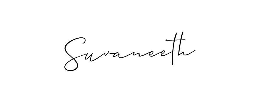 Make a beautiful signature design for name Suvaneeth. Use this online signature maker to create a handwritten signature for free. Suvaneeth signature style 2 images and pictures png