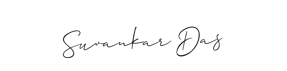 Also You can easily find your signature by using the search form. We will create Suvankar Das name handwritten signature images for you free of cost using Allison_Script sign style. Suvankar Das signature style 2 images and pictures png