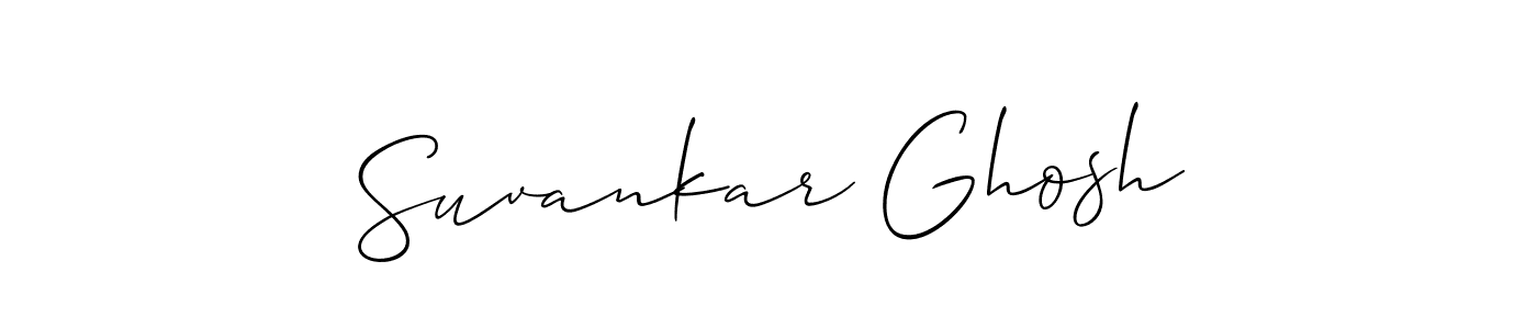 You can use this online signature creator to create a handwritten signature for the name Suvankar Ghosh. This is the best online autograph maker. Suvankar Ghosh signature style 2 images and pictures png