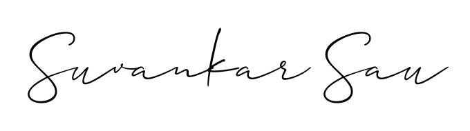 Get inspired by this graceful Allison_Script signature style for name Suvankar Sau. Smooth loops and balanced proportions for everyday use. Suvankar Sau signature style 2 images and pictures png