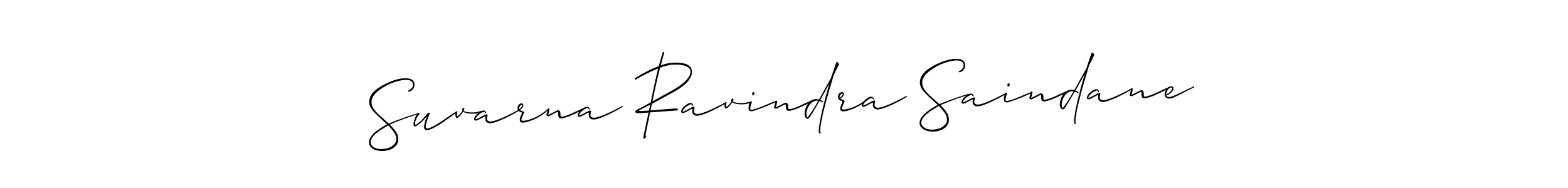 Once you've used our free online signature maker to create your best signature Allison_Script style, it's time to enjoy all of the benefits that Suvarna Ravindra Saindane name signing documents. Suvarna Ravindra Saindane signature style 2 images and pictures png