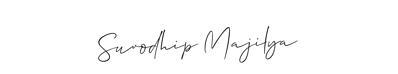 This is the best signature style for the Suvodhip Majilya name. Also you like these signature font (Allison_Script). Mix name signature. Suvodhip Majilya signature style 2 images and pictures png
