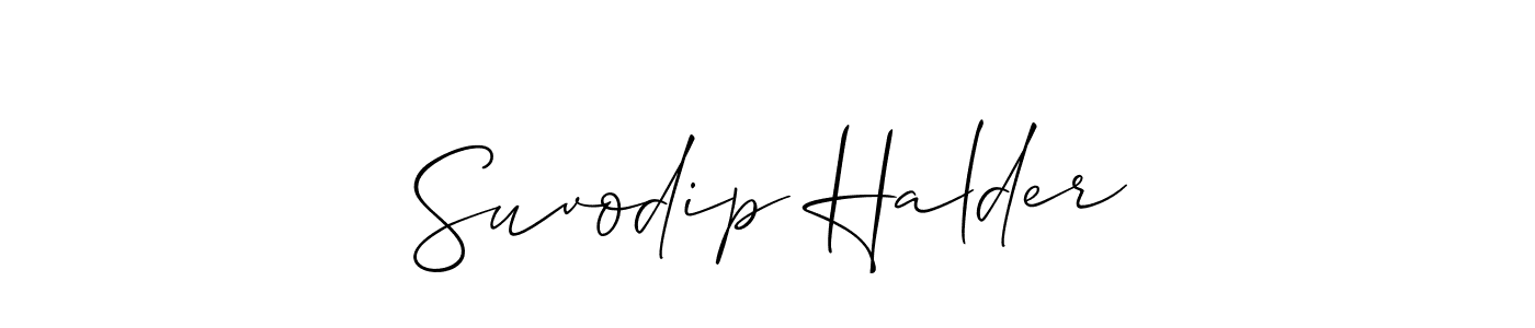 Make a beautiful signature design for name Suvodip Halder. Use this online signature maker to create a handwritten signature for free. Suvodip Halder signature style 2 images and pictures png