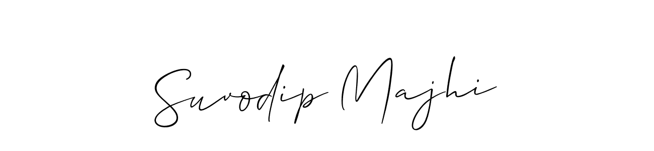 Suvodip Majhi stylish signature style. Best Handwritten Sign (Allison_Script) for my name. Handwritten Signature Collection Ideas for my name Suvodip Majhi. Suvodip Majhi signature style 2 images and pictures png