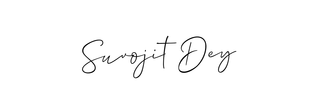 Best and Professional Signature Style for Suvojit Dey. Allison_Script Best Signature Style Collection. Suvojit Dey signature style 2 images and pictures png