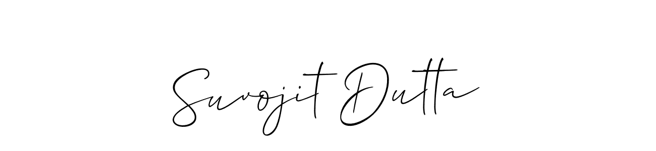 Create a beautiful signature design for name Suvojit Dutta. With this signature (Allison_Script) fonts, you can make a handwritten signature for free. Suvojit Dutta signature style 2 images and pictures png