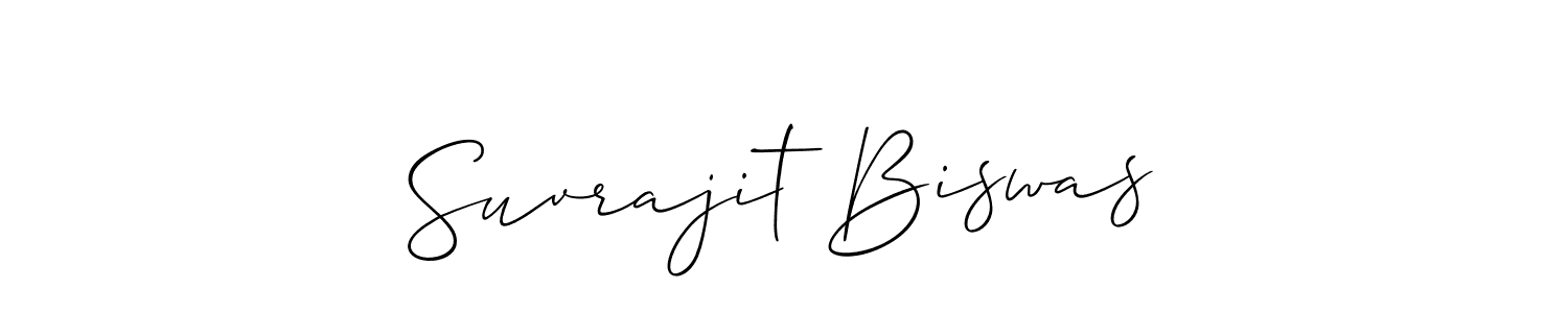 Suvrajit Biswas stylish signature style. Best Handwritten Sign (Allison_Script) for my name. Handwritten Signature Collection Ideas for my name Suvrajit Biswas. Suvrajit Biswas signature style 2 images and pictures png