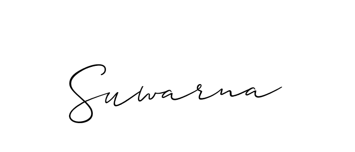 Similarly Allison_Script is the best handwritten signature design. Signature creator online .You can use it as an online autograph creator for name Suwarna. Suwarna signature style 2 images and pictures png