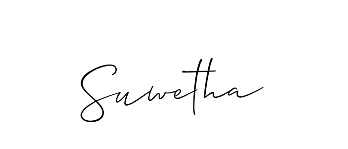 Create a beautiful signature design for name Suwetha. With this signature (Allison_Script) fonts, you can make a handwritten signature for free. Suwetha signature style 2 images and pictures png