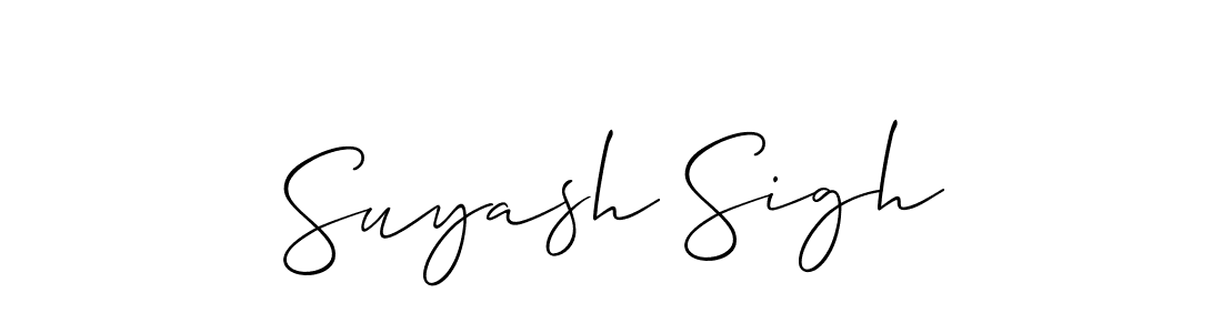 Similarly Allison_Script is the best handwritten signature design. Signature creator online .You can use it as an online autograph creator for name Suyash Sigh. Suyash Sigh signature style 2 images and pictures png