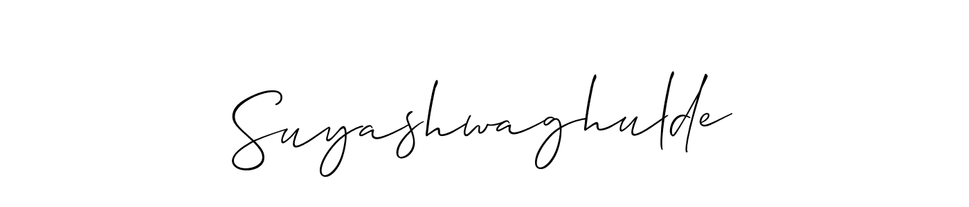 Make a beautiful signature design for name Suyashwaghulde. Use this online signature maker to create a handwritten signature for free. Suyashwaghulde signature style 2 images and pictures png