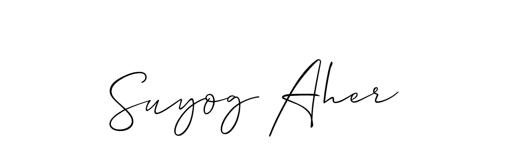 Here are the top 10 professional signature styles for the name Suyog Aher. These are the best autograph styles you can use for your name. Suyog Aher signature style 2 images and pictures png