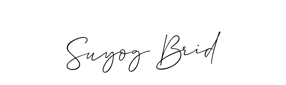 Check out images of Autograph of Suyog Brid name. Actor Suyog Brid Signature Style. Allison_Script is a professional sign style online. Suyog Brid signature style 2 images and pictures png