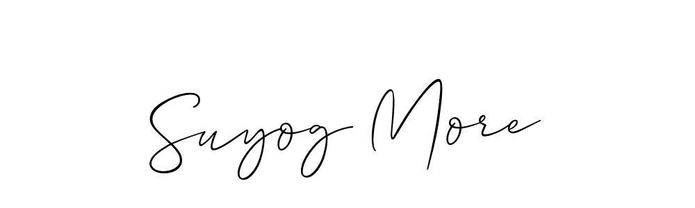 See photos of Suyog More official signature by Spectra . Check more albums & portfolios. Read reviews & check more about Allison_Script font. Suyog More signature style 2 images and pictures png