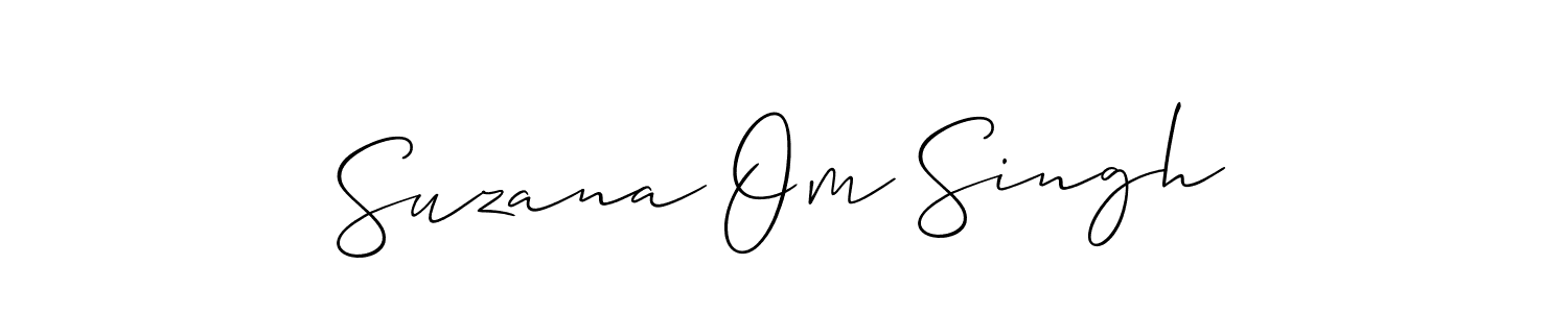 You can use this online signature creator to create a handwritten signature for the name Suzana Om Singh. This is the best online autograph maker. Suzana Om Singh signature style 2 images and pictures png