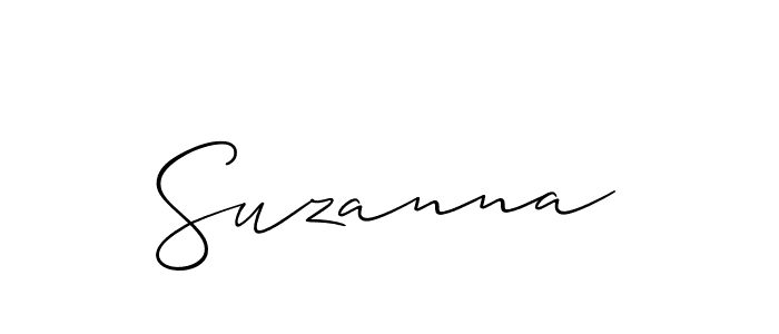 Make a short Suzanna signature style. Manage your documents anywhere anytime using Allison_Script. Create and add eSignatures, submit forms, share and send files easily. Suzanna signature style 2 images and pictures png