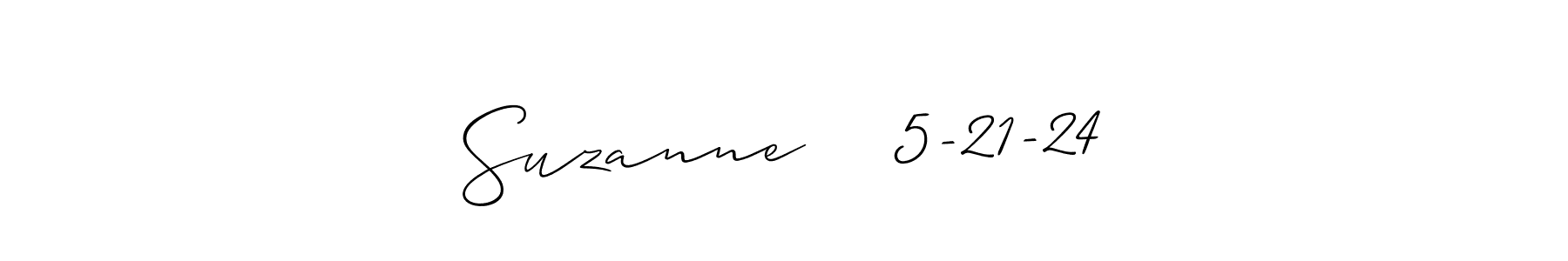 How to Draw Suzanne    5-21-24 signature style? Allison_Script is a latest design signature styles for name Suzanne    5-21-24. Suzanne    5-21-24 signature style 2 images and pictures png