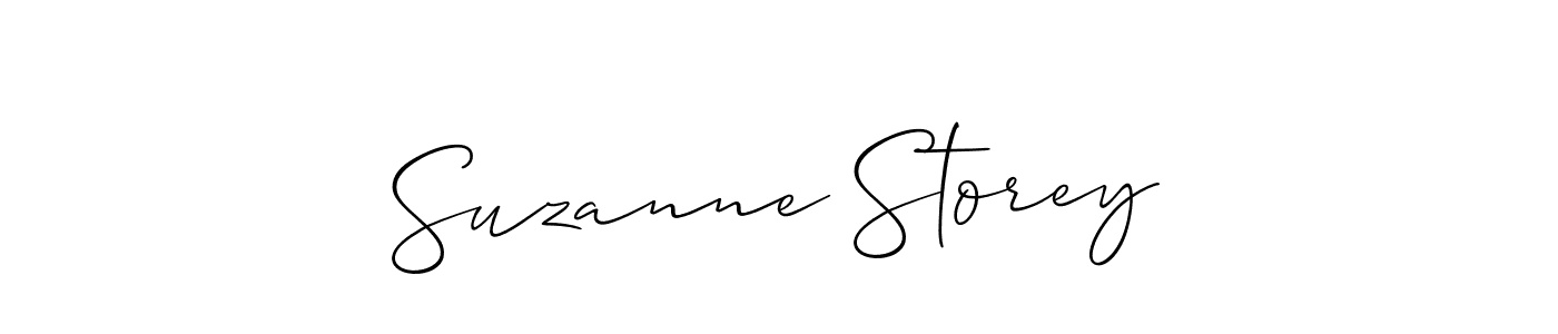 Also we have Suzanne Storey name is the best signature style. Create professional handwritten signature collection using Allison_Script autograph style. Suzanne Storey signature style 2 images and pictures png