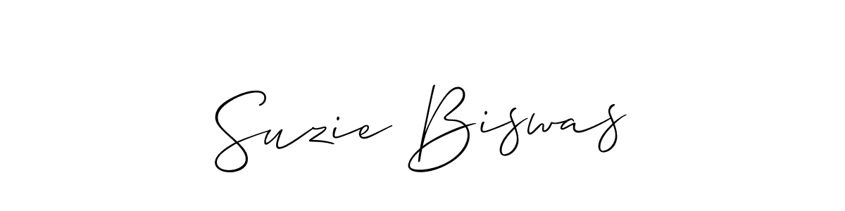 This is the best signature style for the Suzie Biswas name. Also you like these signature font (Allison_Script). Mix name signature. Suzie Biswas signature style 2 images and pictures png