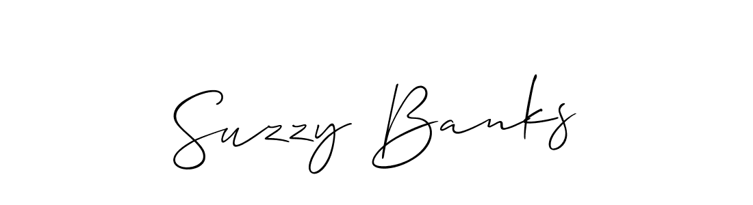 Check out images of Autograph of Suzzy Banks name. Actor Suzzy Banks Signature Style. Allison_Script is a professional sign style online. Suzzy Banks signature style 2 images and pictures png
