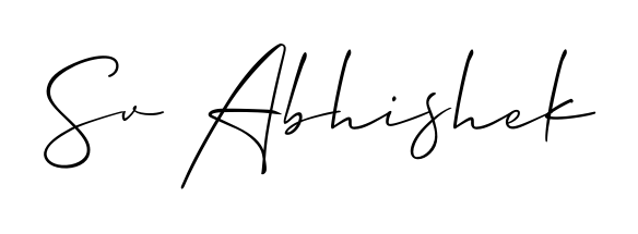 Create a personalized artistic stamp with Sv Abhishek in Allison_Script font. Perfect for visual artists, designers, and influencers. Sv Abhishek signature style 2 images and pictures png