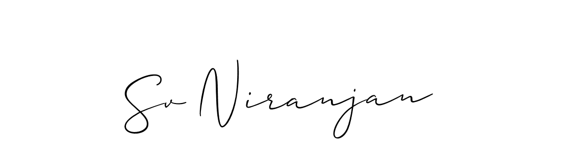 Check out images of Autograph of Sv Niranjan name. Actor Sv Niranjan Signature Style. Allison_Script is a professional sign style online. Sv Niranjan signature style 2 images and pictures png