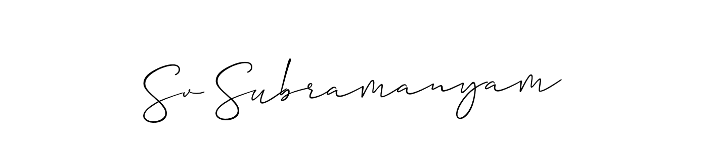 Check out images of Autograph of Sv Subramanyam name. Actor Sv Subramanyam Signature Style. Allison_Script is a professional sign style online. Sv Subramanyam signature style 2 images and pictures png