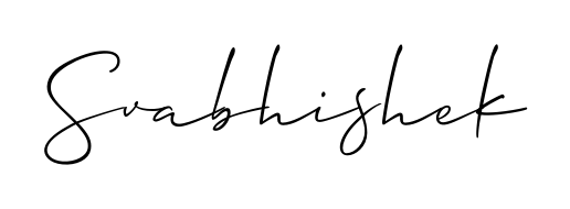 How to make Svabhishek name signature. Use Allison_Script style for creating short signs online. This is the latest handwritten sign. Svabhishek signature style 2 images and pictures png