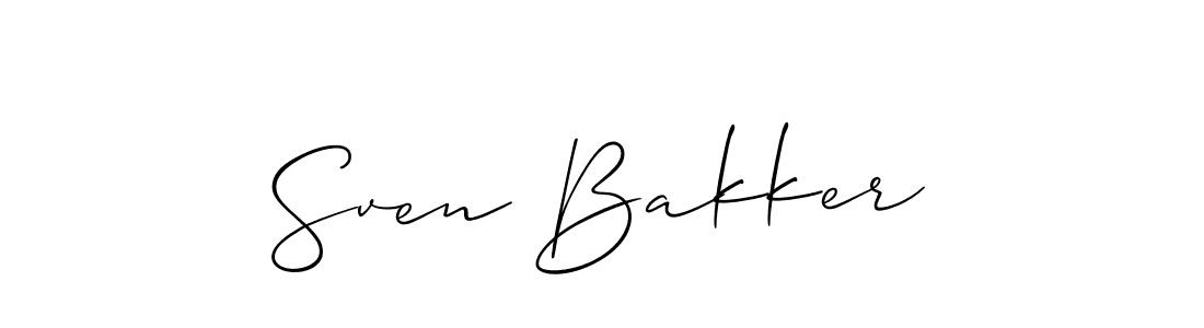 Check out images of Autograph of Sven Bakker name. Actor Sven Bakker Signature Style. Allison_Script is a professional sign style online. Sven Bakker signature style 2 images and pictures png