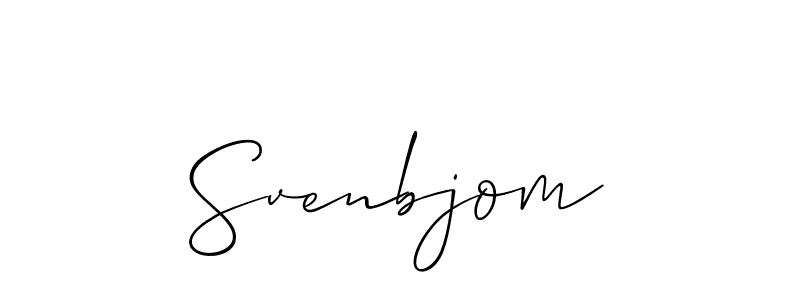 You can use this online signature creator to create a handwritten signature for the name Svenbjom. This is the best online autograph maker. Svenbjom signature style 2 images and pictures png