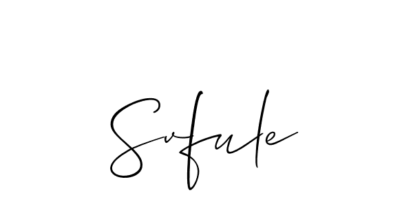 Check out images of Autograph of Svfule name. Actor Svfule Signature Style. Allison_Script is a professional sign style online. Svfule signature style 2 images and pictures png