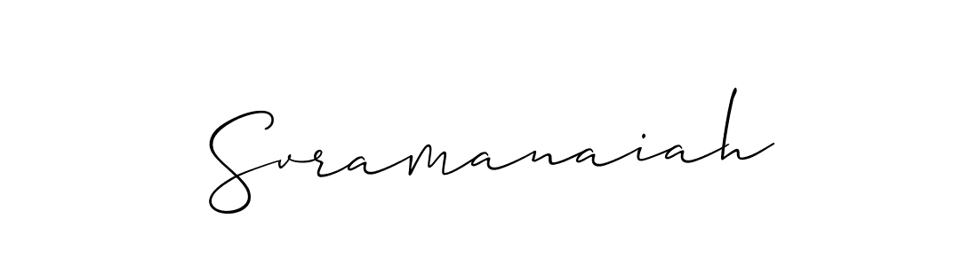 The best way (Allison_Script) to make a short signature is to pick only two or three words in your name. The name Svramanaiah include a total of six letters. For converting this name. Svramanaiah signature style 2 images and pictures png